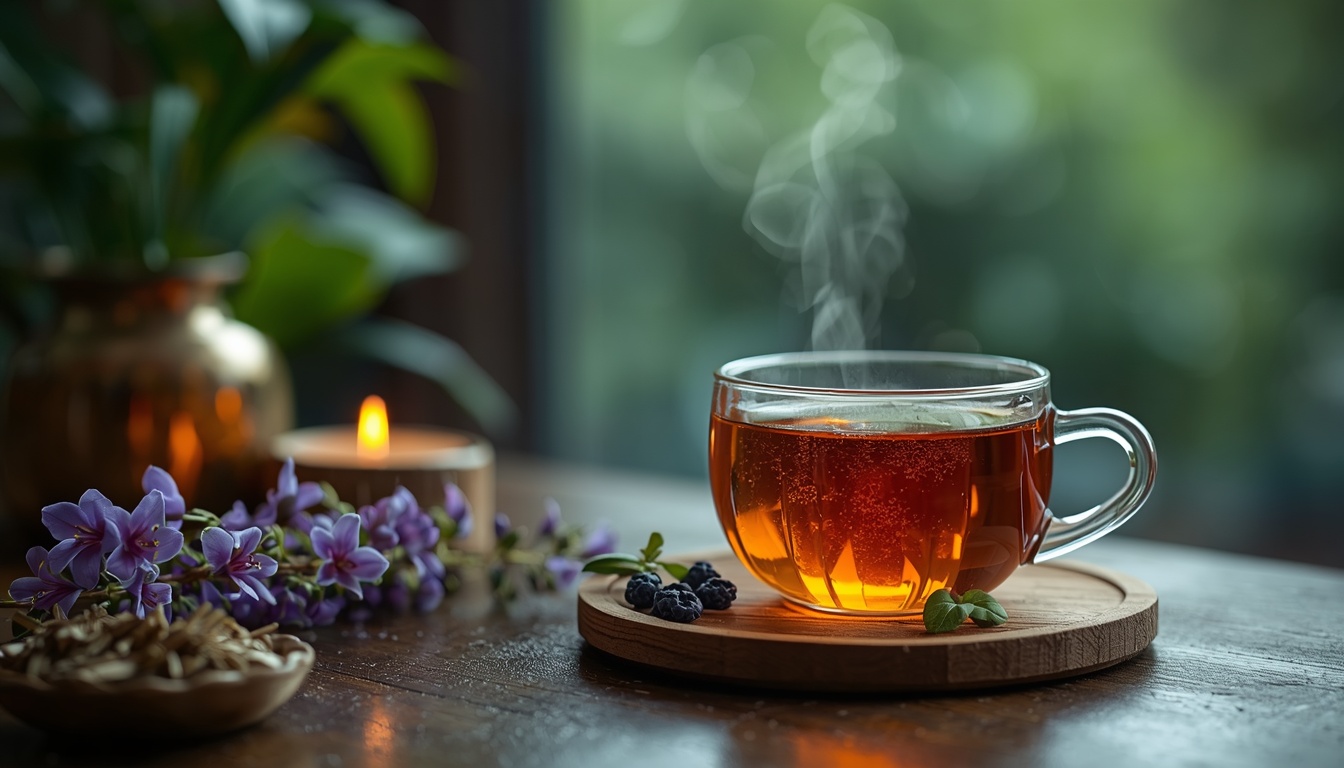 Wristyback herbal tea for evening relaxation ritual