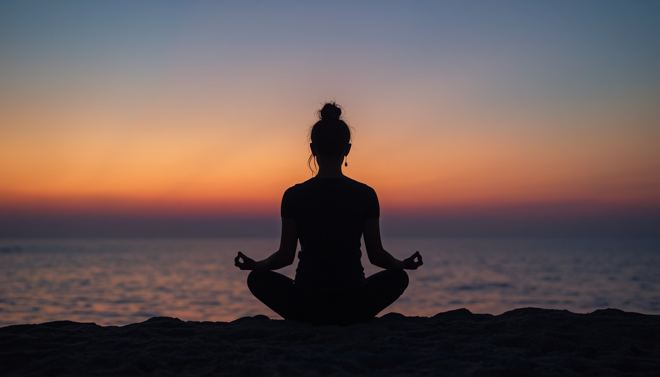 Wristyback meditation moment for evening relaxation